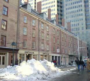 Schnee am Pier 17