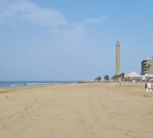 Blick zum Leuchtturm