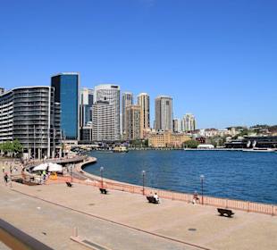 Blick aus Richtung Oper