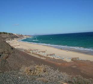 Blick auf den Strand