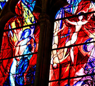 Die Welt bekannten Chagall Fenster 