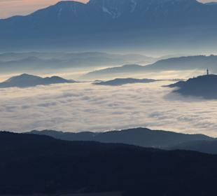 Nebel über Wörthersee