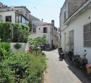 In der Altstadt von Mamaris auf dem Weg zur Burg