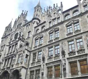 Das Neue Rathaus am Marienplatz