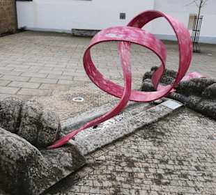 Das Kunstwerk „Kunst-Handwerk“ in Stadtlauringen