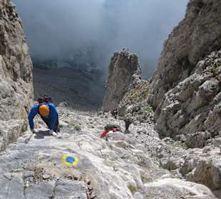 Auf dem Weg zum Gipfel Olymps: Mytikas, extreme! 