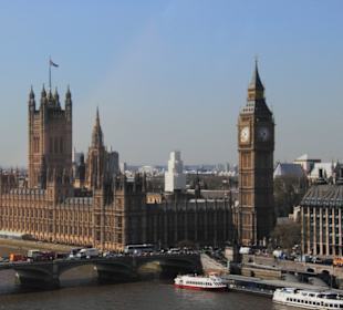 Aussicht vom London Eye