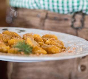 Kürbisgnocchi mit Amaretto