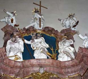 Der Vierzehn-Nothelfer-Altar der Pfarrkirche