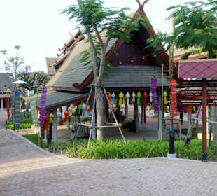 Viele Shops im Siam Vilize