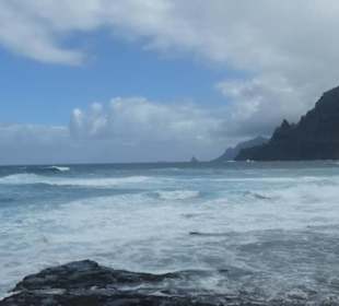 Strand enttäuschend, aber der Ausblick ist gut
