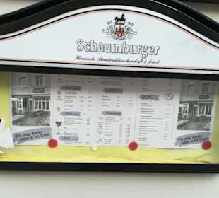 Speise+Getränke Karte 