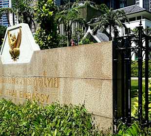 Thai Embassy an der Orchard Road