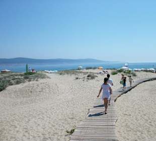 Durch die Dünen zum Strand