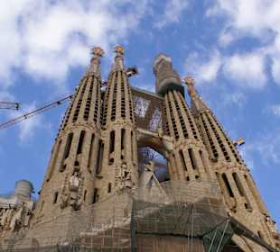 Außenimpression La Sagrada Familia