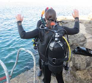Tauchlehrgang der Hotel Tauchschule