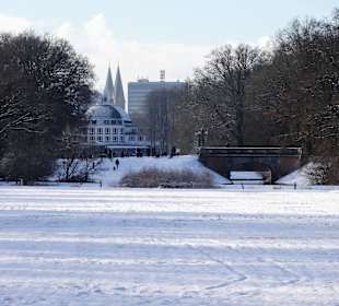 Winterspaziergang durch den Bürgerpark