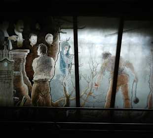 Glaserne Scheune - Glasbild 