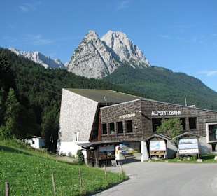 Bergbahnhof der Alpspitz-Bahn
