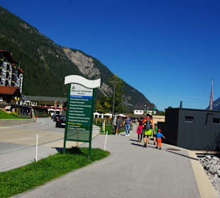 An der Promenade entlang