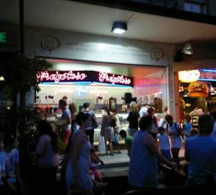 Wie immer Andrang groß