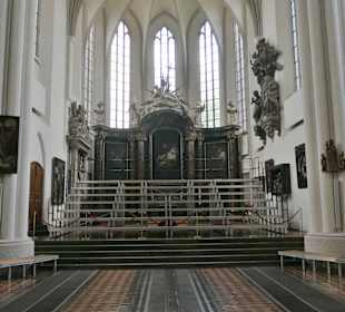Die Marienkirche in der Karl-Liebknecht-Straße