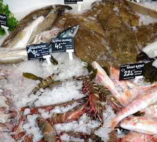 Auslage der Poissonnerie Ty´Breizh