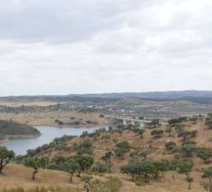 Landschaft und See