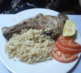 Leckeres Grillkotelett 