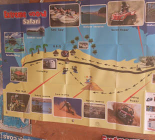 Fahrradausflug in die Wüste