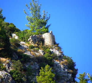 Reste einer Burg