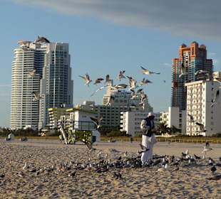 South Beach am Abend