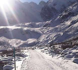 Blick auf den Gletscher