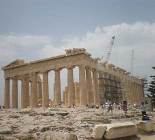 Blick auf die Akropolis