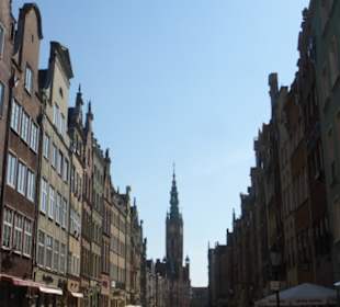 Eindrücke aus der Langgasse in Danzig