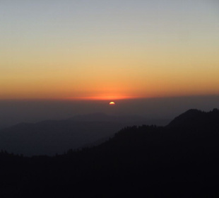 Sunset am Moro Rock
