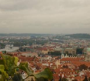 Blick auf Prag von der Burg
