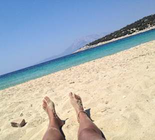 Strand auf Samiopoula