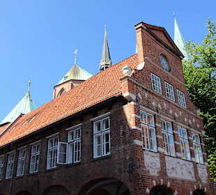 Gebäude an der Marienkirche