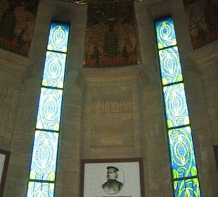 Das Innere des Denkmals.