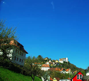 Oben die Burg Egloffstein