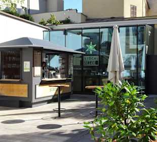 Der Selbstbedienungsbiergarten des Sternbräu