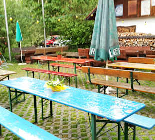 Biergartenbereich