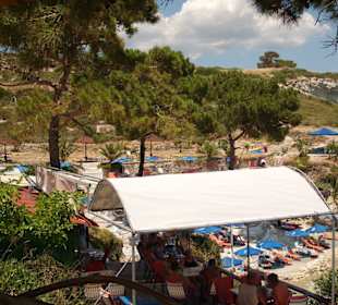 Terrassenförmige Anlage