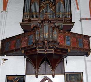 Eine Orgel der St.Jakobi