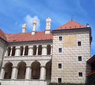 Innenhof Schloß Melnik