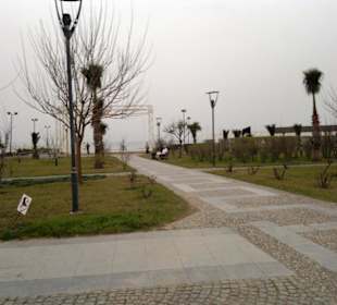 Strandpromenade im März