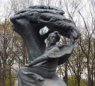 Denkmal für den Komponisten und den Idol Polens