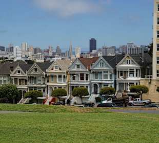 Painted Ladies am Alamo Square