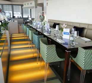 Gedeck für die Gäste des Event